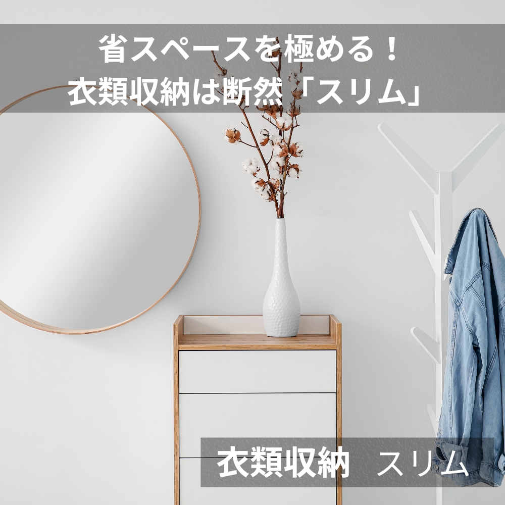 衣類収納 スリム