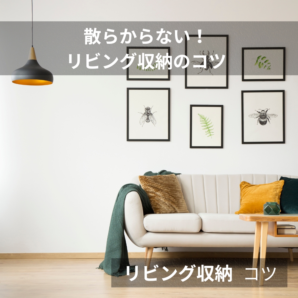 リビング収納 コツ